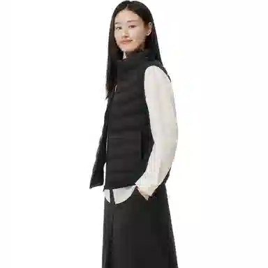 坦博尔 纯色立领羽绒马甲 女款