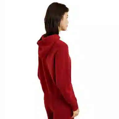 恒源祥 休闲套头外穿气质连帽毛衣 女款