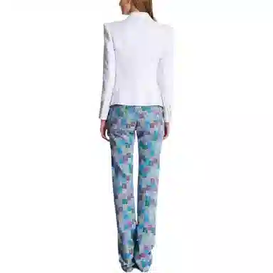 Balmain SS24 White Blazer