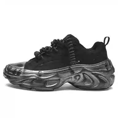 Cabbeen Dad Sneakers Black