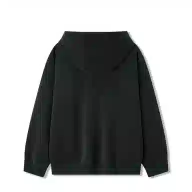 森马 梅花系列 纯色百搭肌理感加绒连帽长袖针织衫 男款