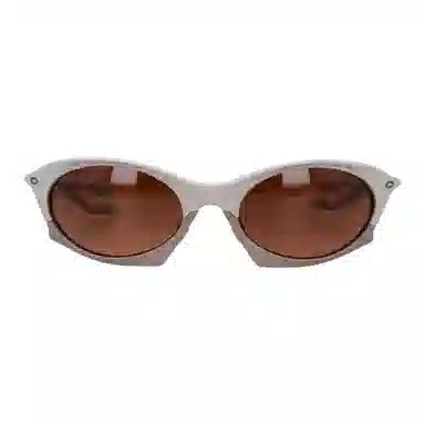 Oakley Logo Cat Eye Sunglasses Silver