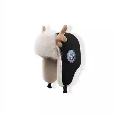 木林森 冬季加厚户外骑车防风护耳 毛绒皮质 雷锋帽 男女同款情侣款