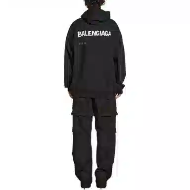 Balenciaga Hoodie Black