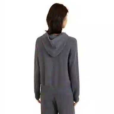 恒源祥 休闲套头外穿气质连帽毛衣 女款