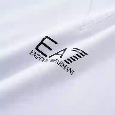 Emporio Armani EA7 Hoodie White