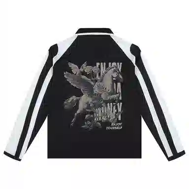 MEDM FW24 Pegasus Print Football Jersey