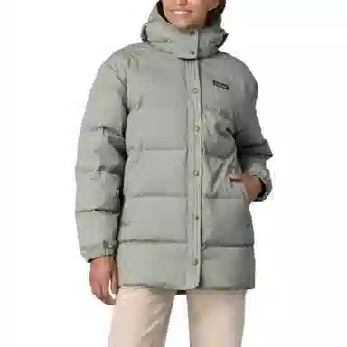 patagonia Cotton Down Parka Logo