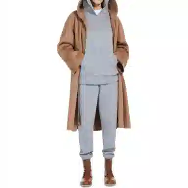 'S MAX MARA Hoodie Grey