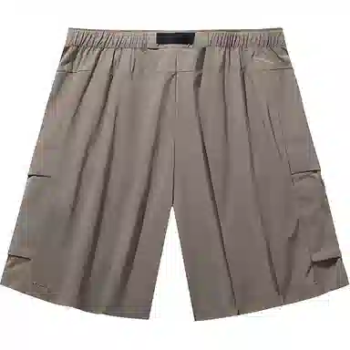 Anta x National Geographic Outdoor Cargo Shorts Brown