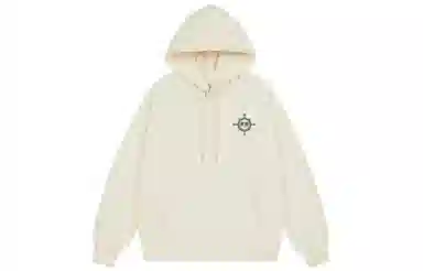 SWAMP AREA Compass Print Hoodie