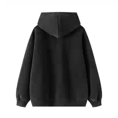 兔先森 美式高街字母印花连帽卫衣 男女同款