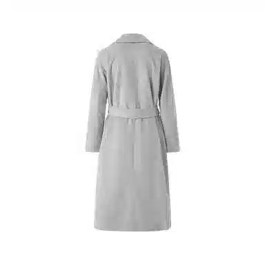 MaxMara Studio Coat Pearl Grey