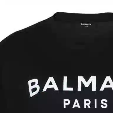 Balmain FW22 Logo T-Shirt Black