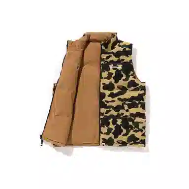 A BATHING APE FW24 1ST CAMO Reversible Vest