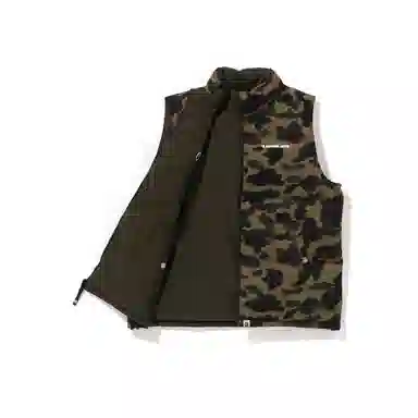 A BATHING APE FW24 1ST CAMO Reversible Vest