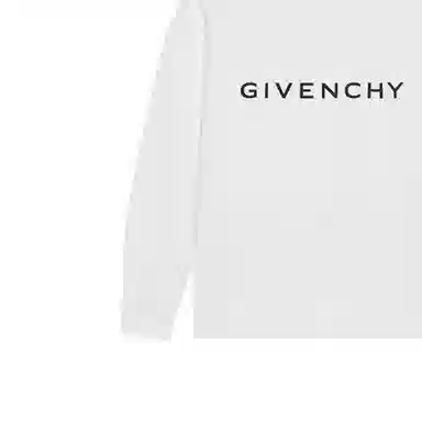 Givenchy SS23 Logo Print Crewneck Sweatshirt White