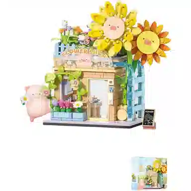 SEMBO Lulu 301-600pcs 608073 608074 608072 608075