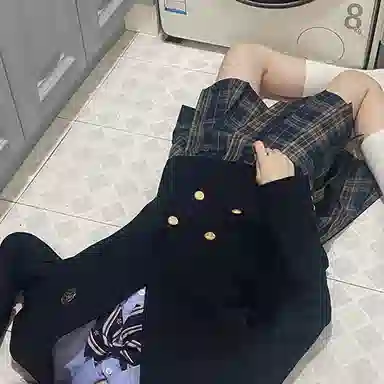 东鲸岁时记 带徽章双排扣西装 女款