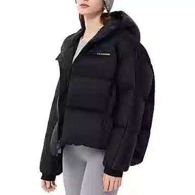 波司登 休闲连帽拉链加厚羽绒服 女款