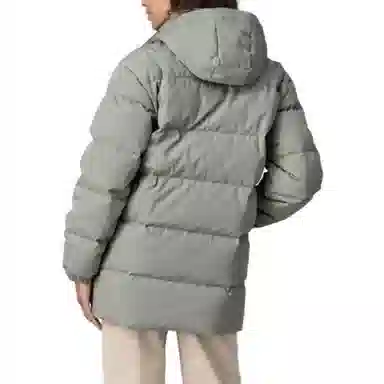 patagonia Cotton Down Parka Logo