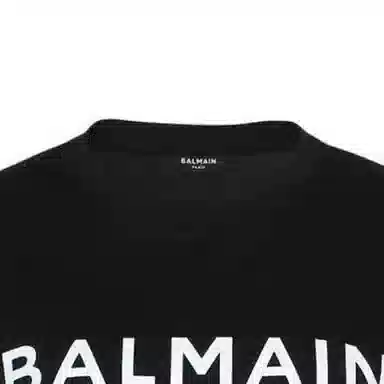 Balmain FW22 Logo T-Shirt Black
