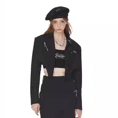 Guuka Hero Black Blazer