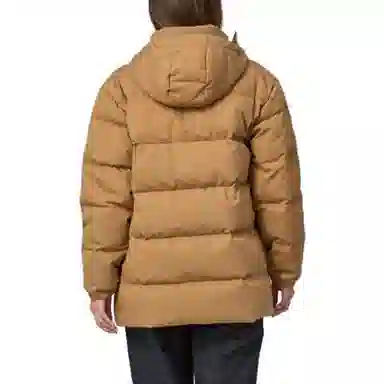 patagonia Cotton Down Parka Logo
