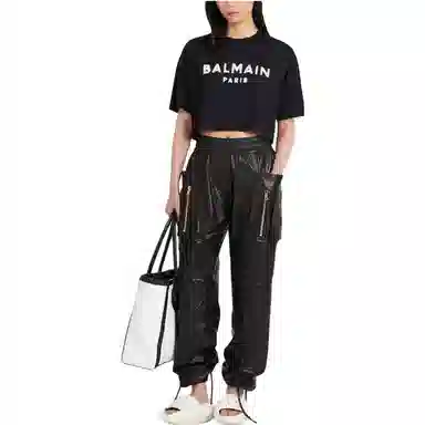 Balmain FW22 Logo T-Shirt Black