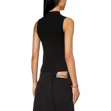 Diesel FW23 Pullover Vest Black