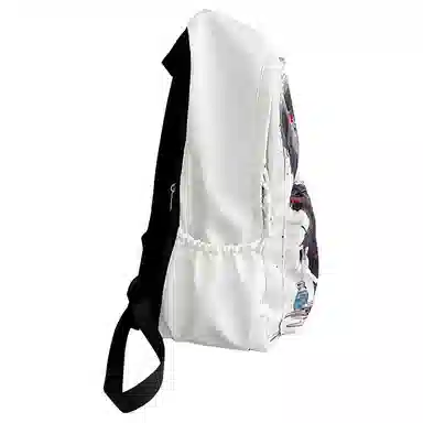 泰克森 稀奇古怪的涂鸦个性街头潮流字母熊兔猫 尼龙 双肩包 常规 通用 多色