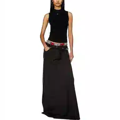 Diesel FW23 Pullover Vest Black