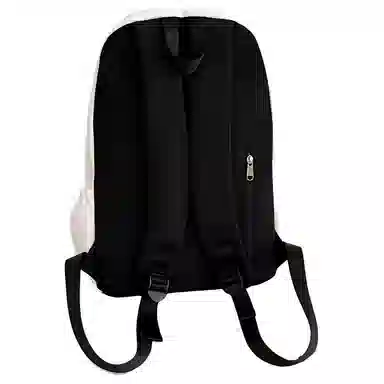 泰克森 稀奇古怪的涂鸦个性街头潮流字母熊兔猫 尼龙 双肩包 常规 通用 多色