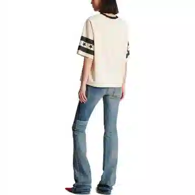 BALMAIN FW23 Signature Stars T-Shirt T