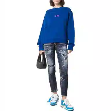 DSQUARED2 SS22 Distressed Jeans Blue