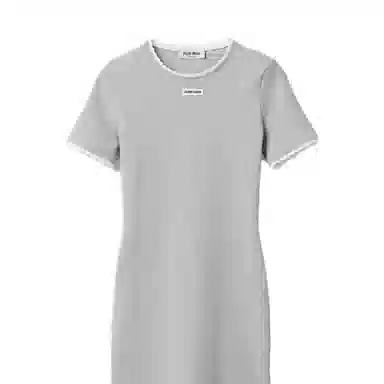 Miu Miu SS23 Logo Dress Gray