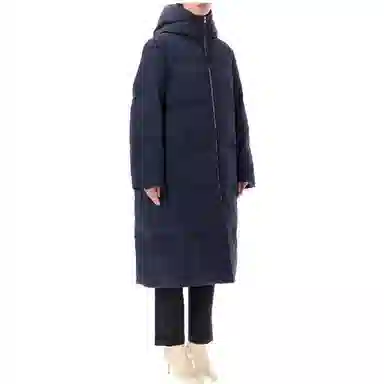 Jil Sander Quilted Down Jacket Navy