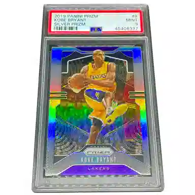 Panini Kobe Bryant Prizm PSA9