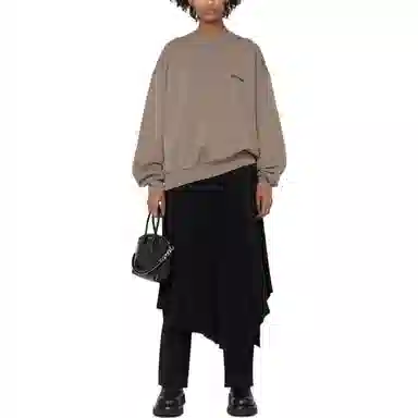 Balenciaga SS22 Logo Print Crewneck Sweatshirt