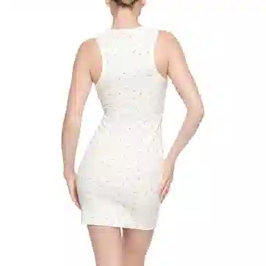 SKIMS Cotton Rib Tank Dress Marigold Rosebud Print