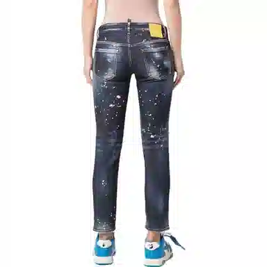 DSQUARED2 SS22 Distressed Jeans Blue