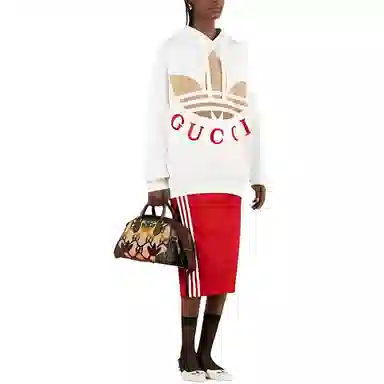 GUCCI x adidas Loog Hoodie White