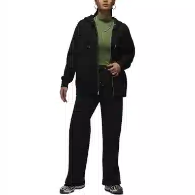 Jordan Flight Fleece Hoodie Black