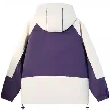 帕丁顿熊 简约字母条纹保暖加厚羽绒服 男女同款