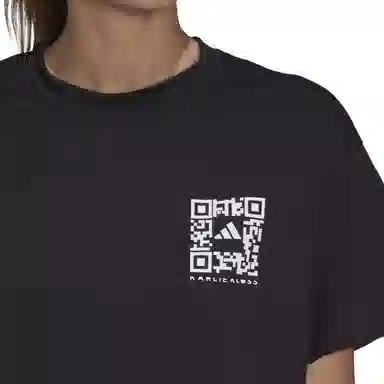 adidas x Karlie Kloss QR Tee Black