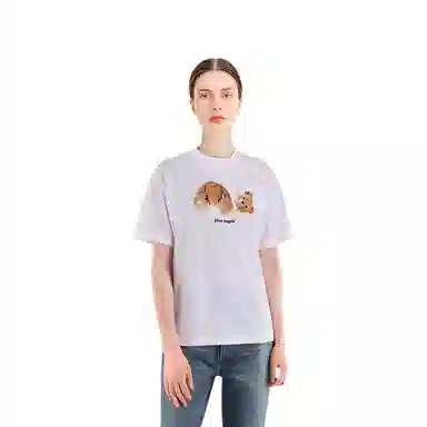Palm Angels Teddy Bear T-Shirt White