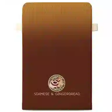 奥松 家用姜饼暹罗小巧轻便斜挎布洋气跑步包 绒面科技布 手机包 男女同款情侣款 棕色/米色/红色