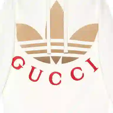 GUCCI x adidas Loog Hoodie White