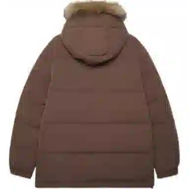 New Era x MLB FW24 Los Angeles Dodgers Down Jacket Brown