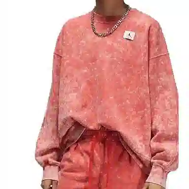 Jordan Flight Crewneck Pullover Red